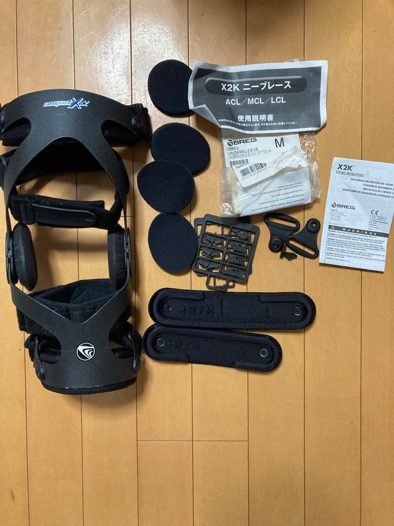 X2K ニーブレース ACL/MCL/LCL Mサイズ