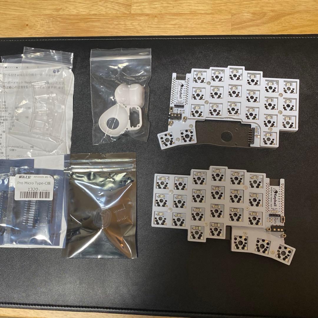 Keyball44 乗せ替え基板 半田付け済み - メルカリ