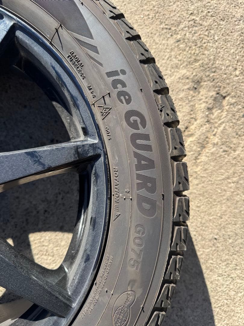 takaotomami バリ溝　ice GUARD G075 225/55 takaotomami バリ溝 ice GUARD G075 225/55 Yokohama iceGUARD G075