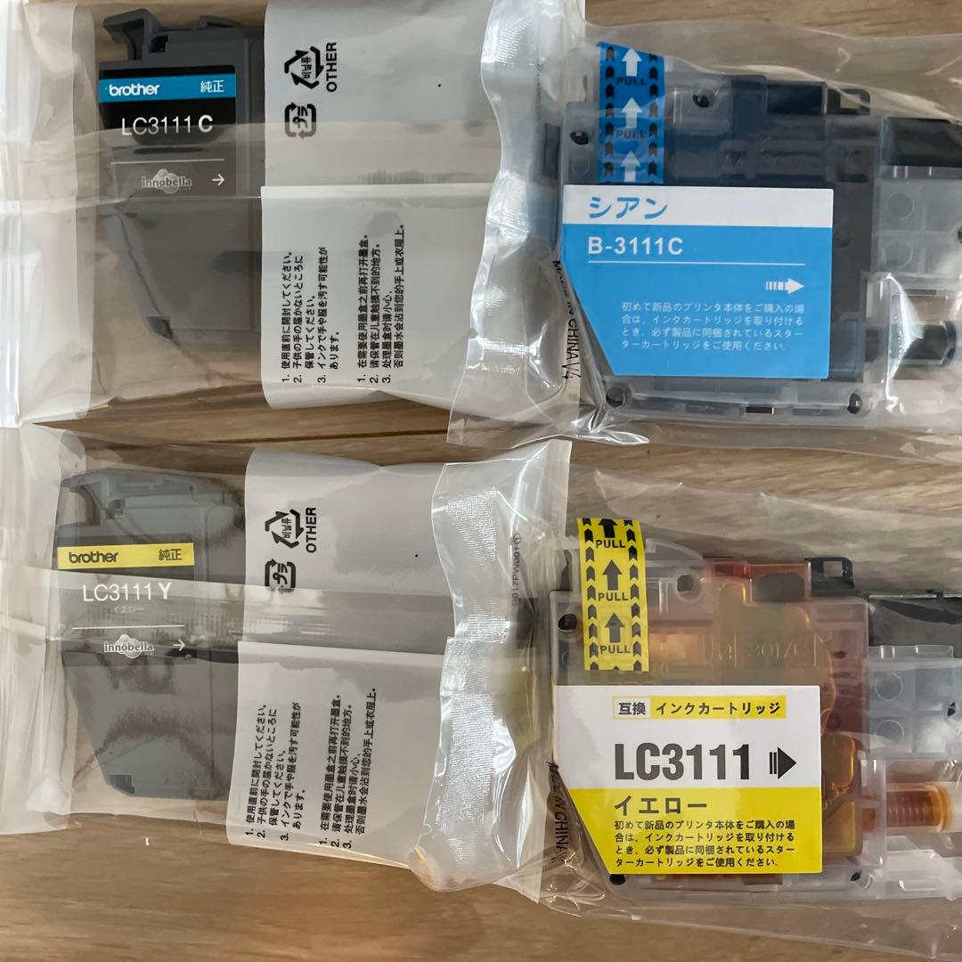 Brother LC3111 インクカートリッジセット - メルカリ
