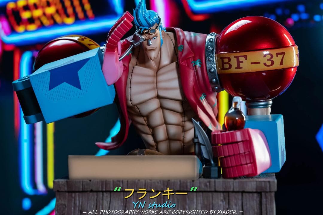 ワンピース 改造人間 鉄人フランキー ガレージキット フィギュア pop