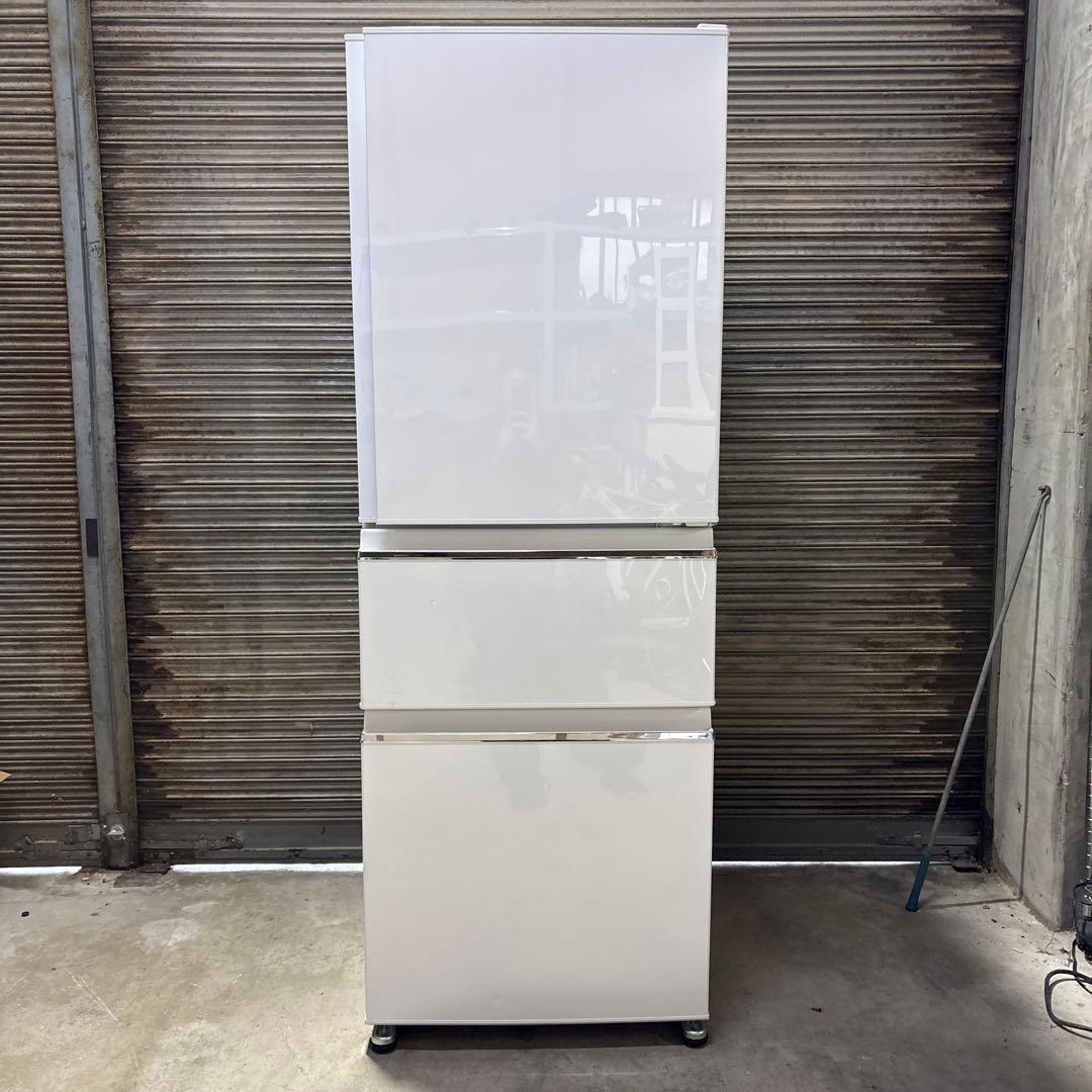 福岡】三菱 ノンフロン冷凍冷蔵庫 MR-CX33A-W 330L 2016年製 - メルカリ