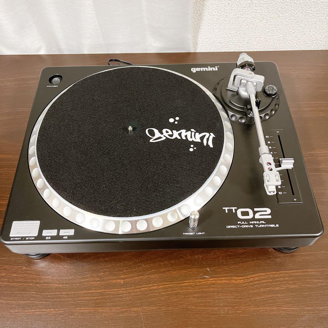 gemini TT02 カートリッジ付きターンテーブル-☆シール☆