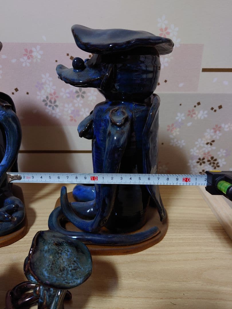 宮陶　宮崎ガラッパ　男の子、女の子、湯のみ　計5点