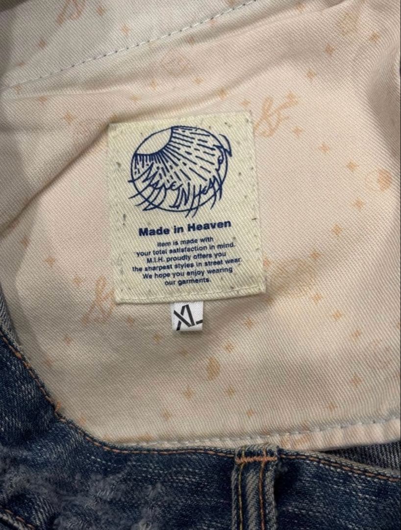 00's y2k ダメージデニム フェード ヒゲ グランジ archive - メルカリ