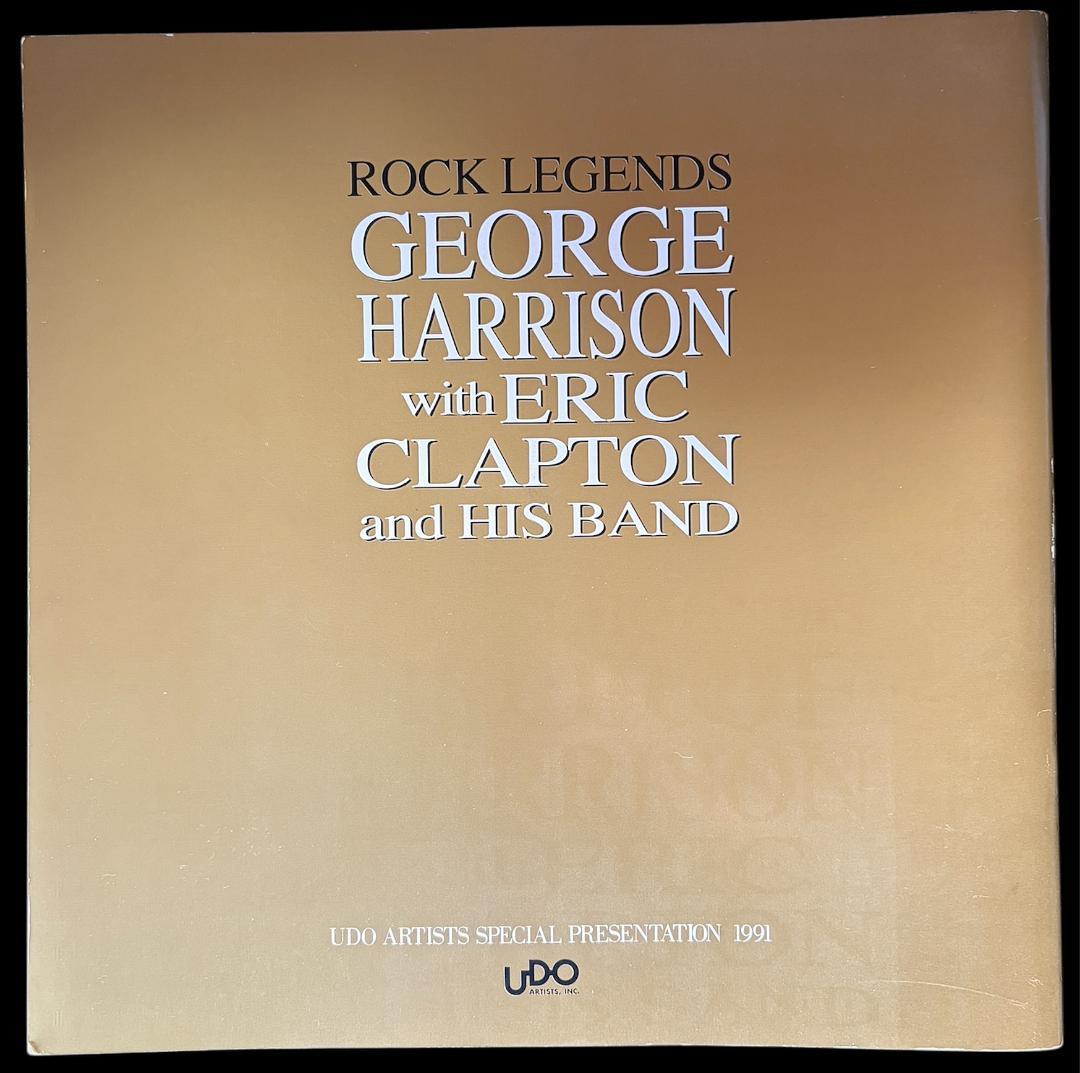 ジョージ・ハリスン＆エリック・クラプトン／1991年来日公演