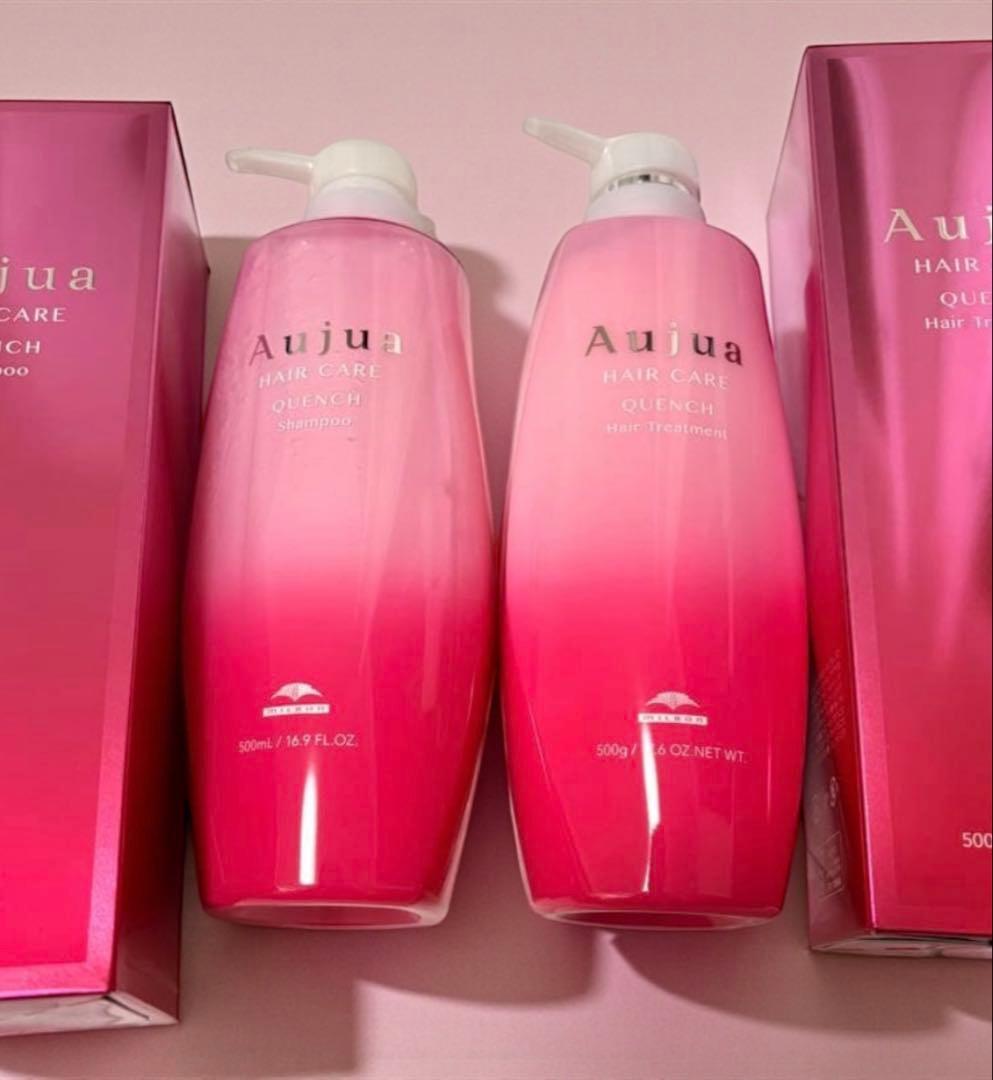 新品✨❤️クエンチ　シャンプー＆トリートメントセット500ml ミルボン セット品】ミルボン オージュア クエンチ シャンプー ＆ ヘア