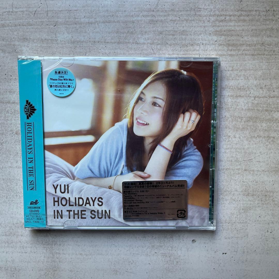 YUI CDアルバム④枚(未開封品③、美品①)&DVDタイヨウのうた(未開封品)