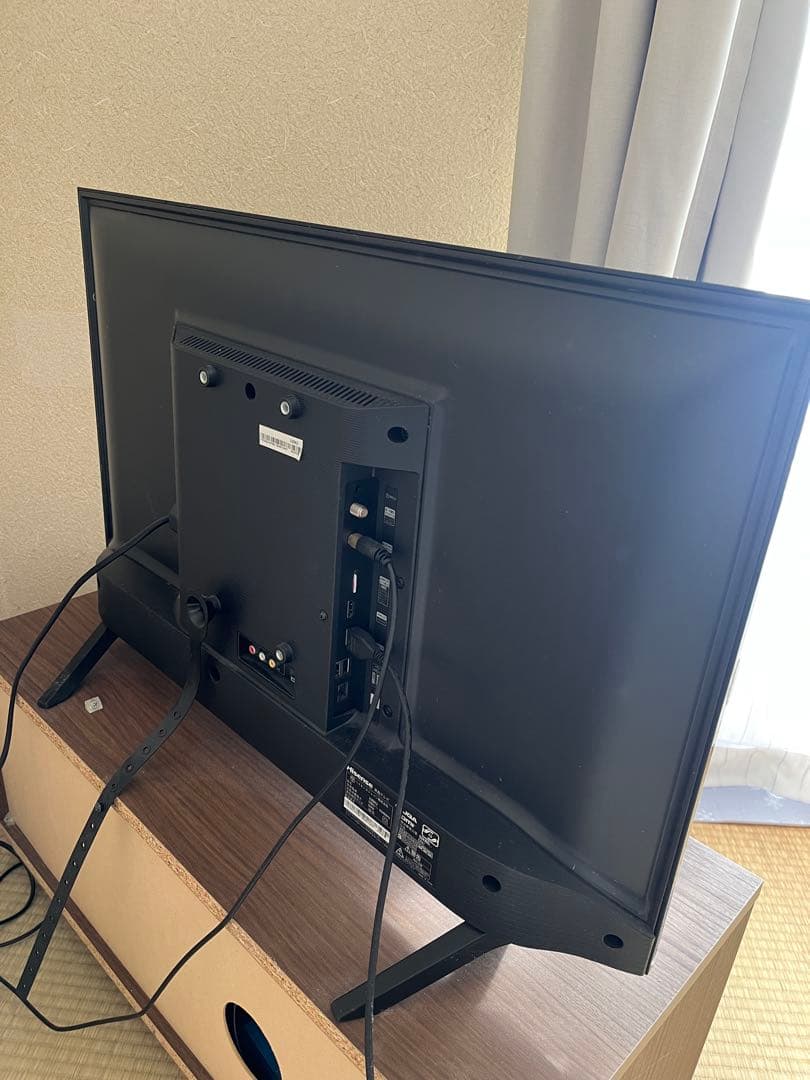 Hisenseハイセンス32インチスマートテレビ32BK2 アンテナケーブル付