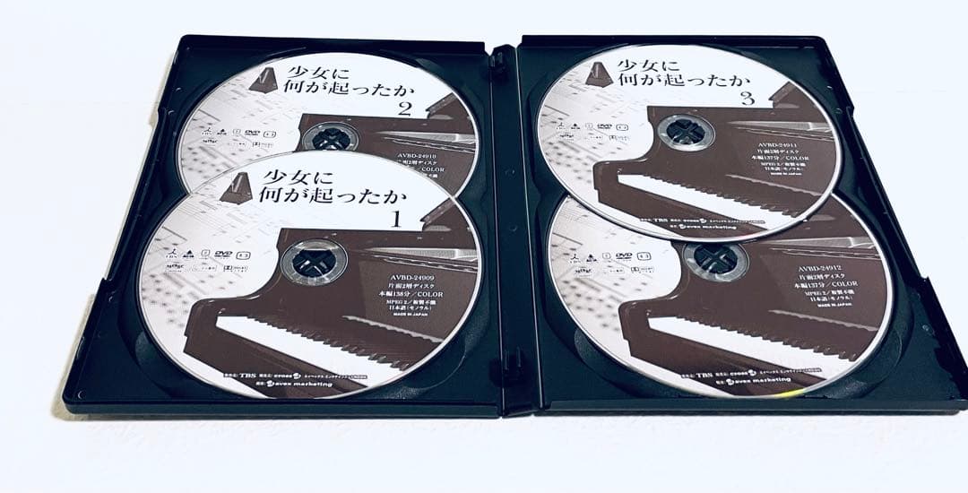 少女に何が起こったか　【全4巻】レンタル版DVD 大映テレビドラマ　全巻セット