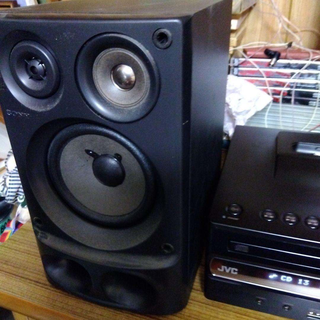 JVC CDプレーヤー & SONY スピーカー ビクター コンポ EX-S1