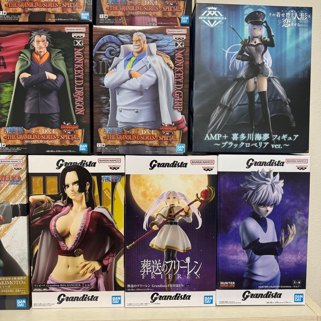 プライズフィギュア12体まとめ売り 人気作品 ワンピ/ナルト/フリーレン