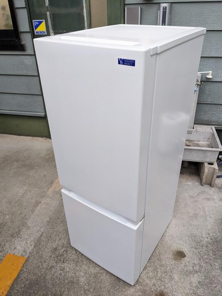 【全国送料無料】ヤマダ電機 YRZ-F15G1 156L 冷蔵庫 2020年製 中古 156L 2ドア冷蔵庫 ヤマダ電機 YRZ-F15G1 2021年製 一人暮らし
