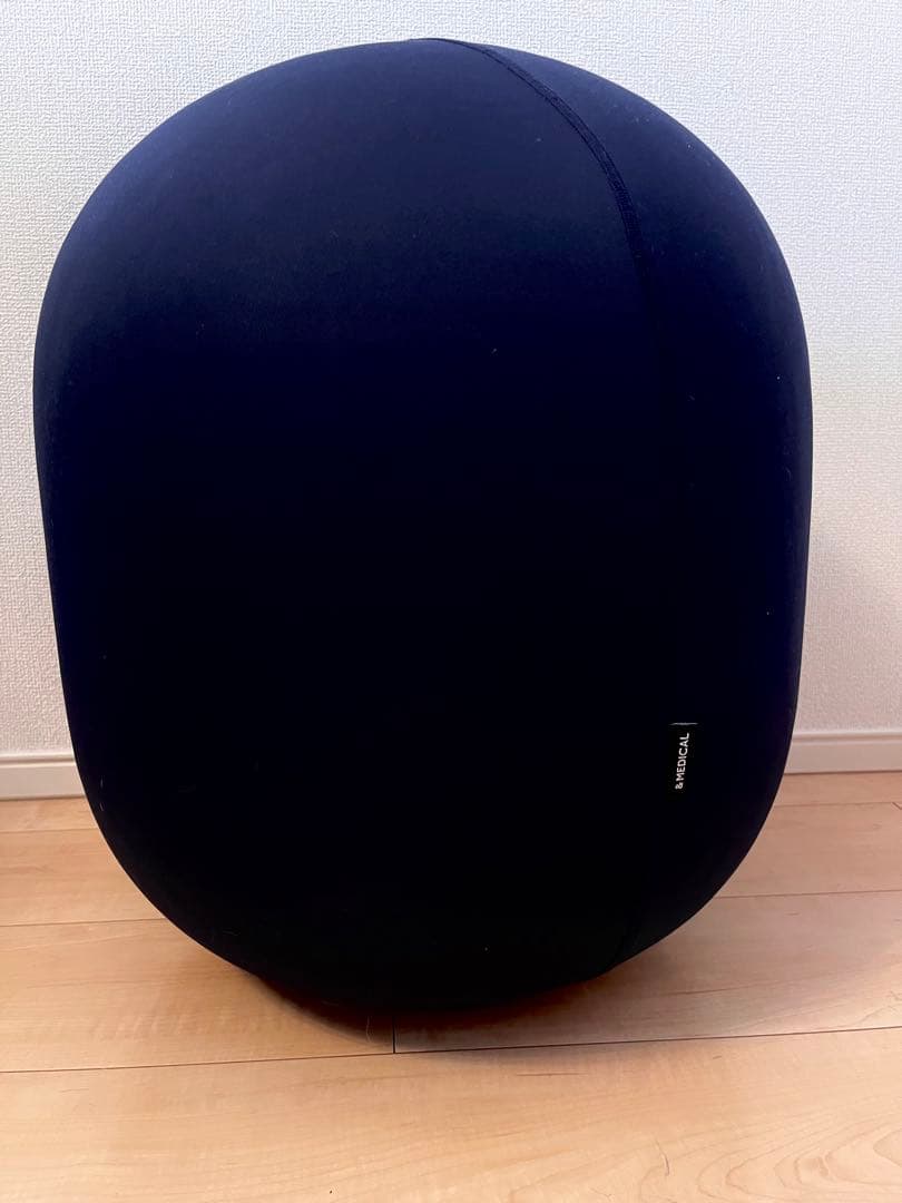 アンドメディカル バランスボール 椅子 作業中にステルスエクササイズ】座るだけで体幹サポート！のお洒落