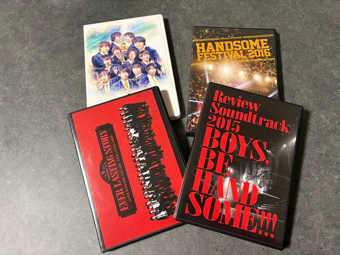 ハンサムライブ⭐︎2014-2017⭐︎DVD4枚セット - メルカリ