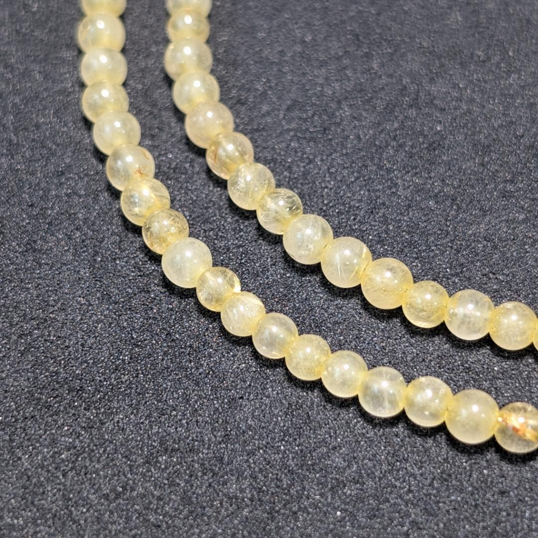 K18一粒×ゴールドルチル 贅沢3WAYジュエリー／金運・開運