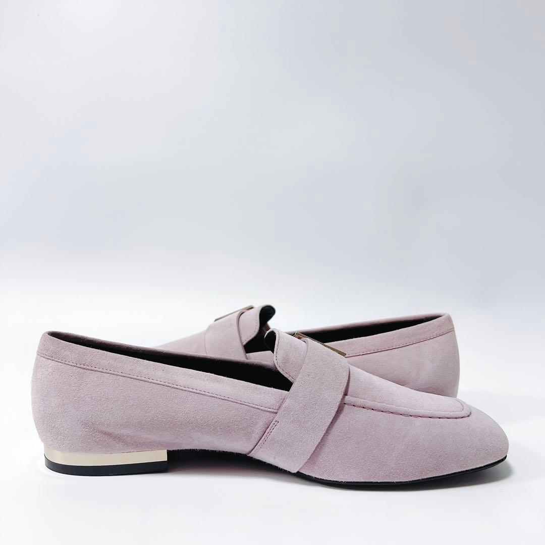 《極美品》ロジェヴィヴィエ スエードローファー パンプス バックル ピンク 36