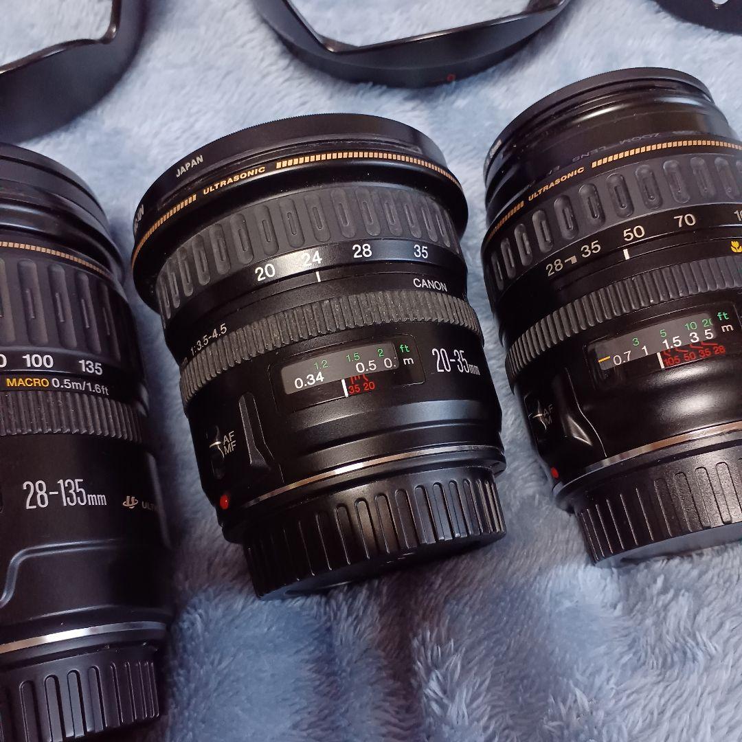 EF 28-135mm f/3.5-5.6 IS USM 他2本USMレンズ