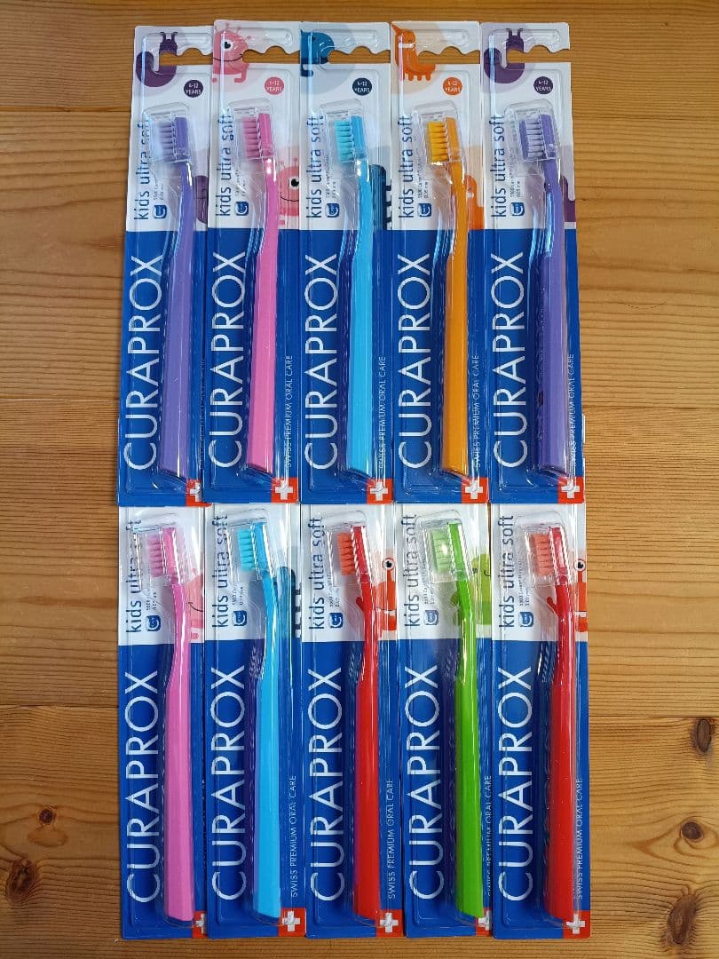 CURAPROX キッズ ウルトラソフト歯ブラシ 10本セット 楽天市場】クラプロックス CURAPROX 子ども用 クラプロックスキッズ