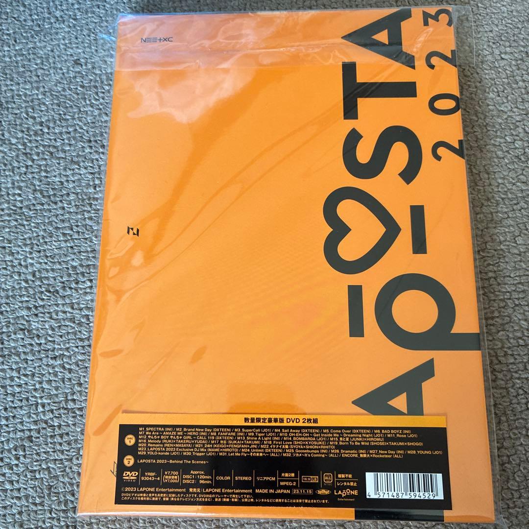 LA POSTA 2023 DVD 2枚組　数量限定豪華版 LAPOSTA 2023」数量限定豪華版【DVD】