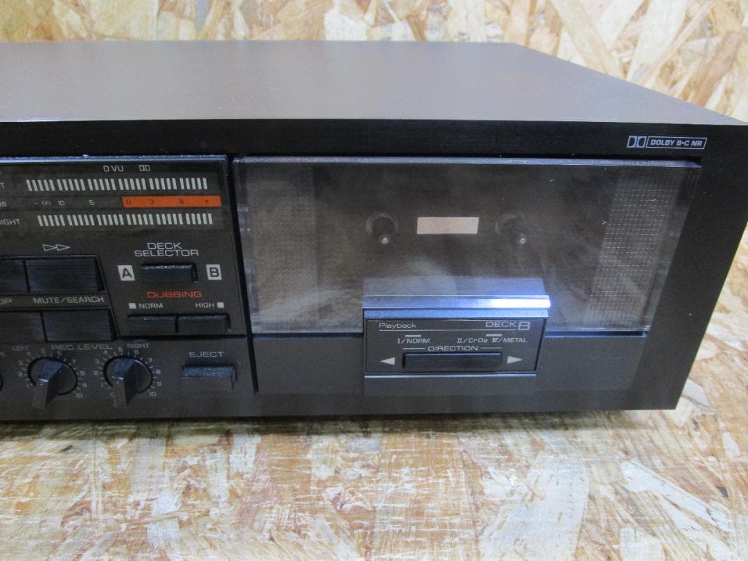 希少・動作品）ヤマハカセットデッキKX-W500 ダブルリバースカセット