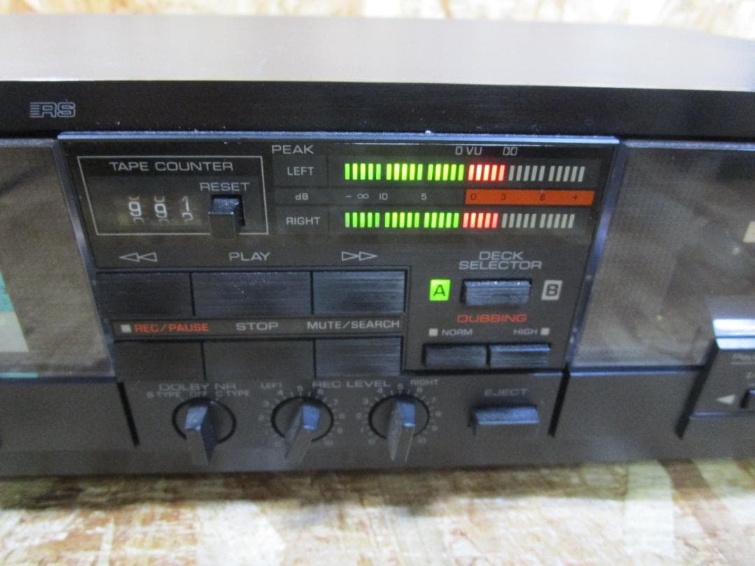 希少・動作品）ヤマハカセットデッキKX-W500 ダブルリバースカセット