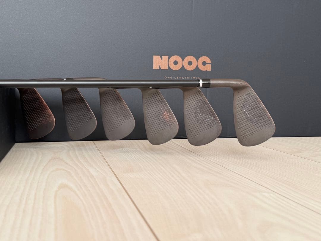 中古】NOOG ノーグ ワンレングスアイアンセット 4i〜9i【6本】 - メルカリ