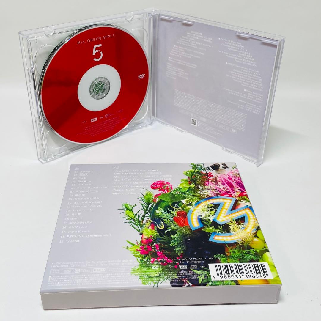 Mrs.GREEN APPLE 5(初回限定盤)(DVD付) - メルカリ