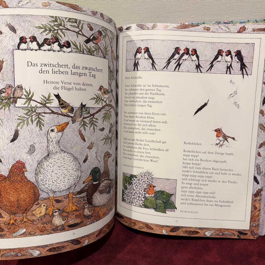 223B④2002年ドイツ語楽譜絵本 洋書古書 ジャンクジャーナル イラスト