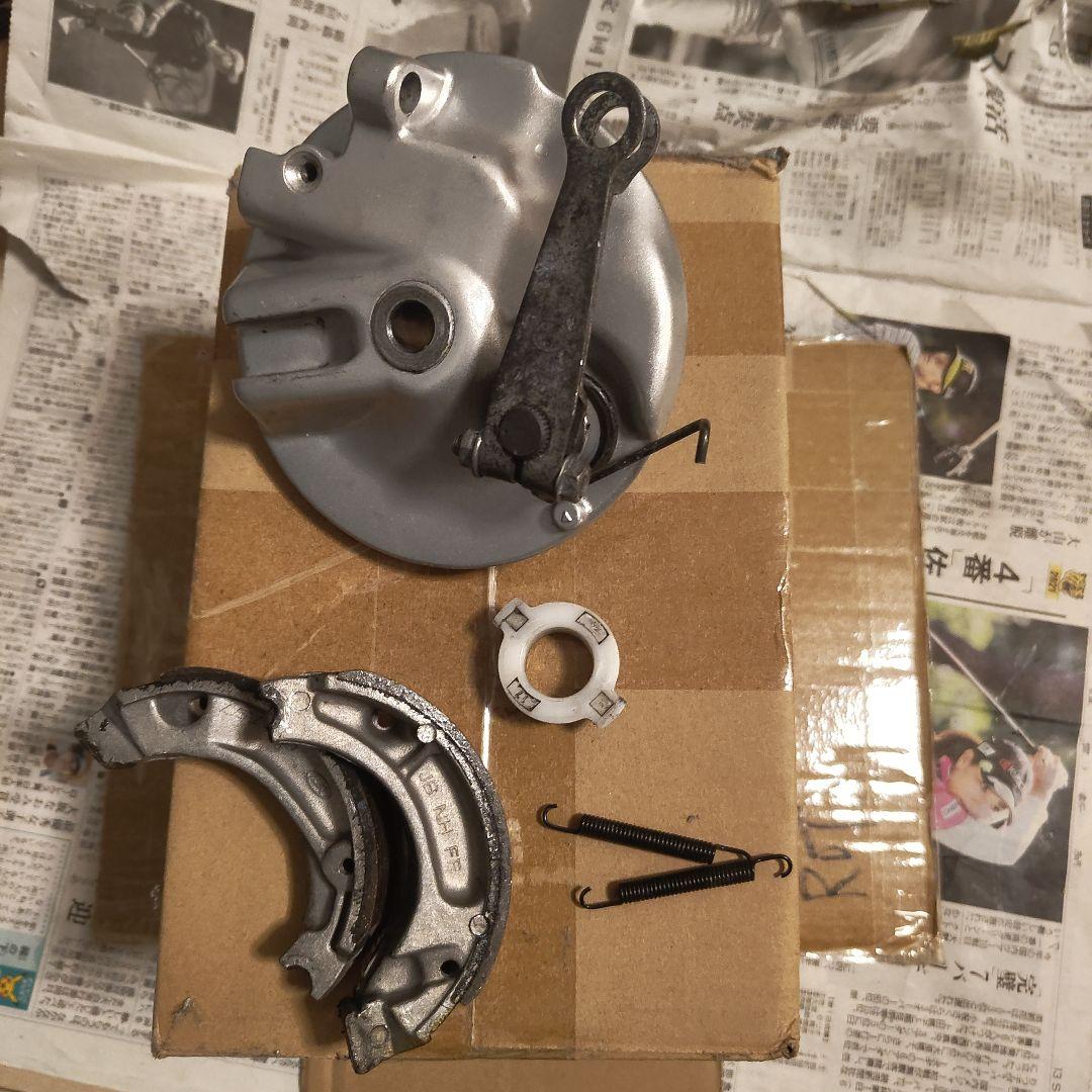 スーパーカブ110プロ ja10 フロントブレーキパネル - メルカリ