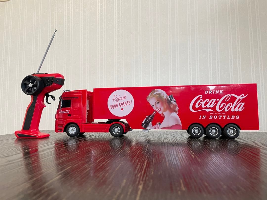 1/32 コカコーラ トレーラー ラジコン - メルカリ