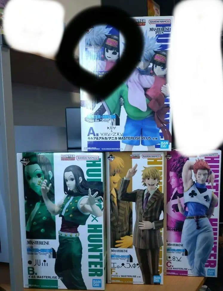 ハンターハンター　一番くじ　A賞 B賞 C賞 F賞 Aはナニカ 一番くじ ハンターハンター a賞 キルア＆ナニカ フィギュア HUNTER
