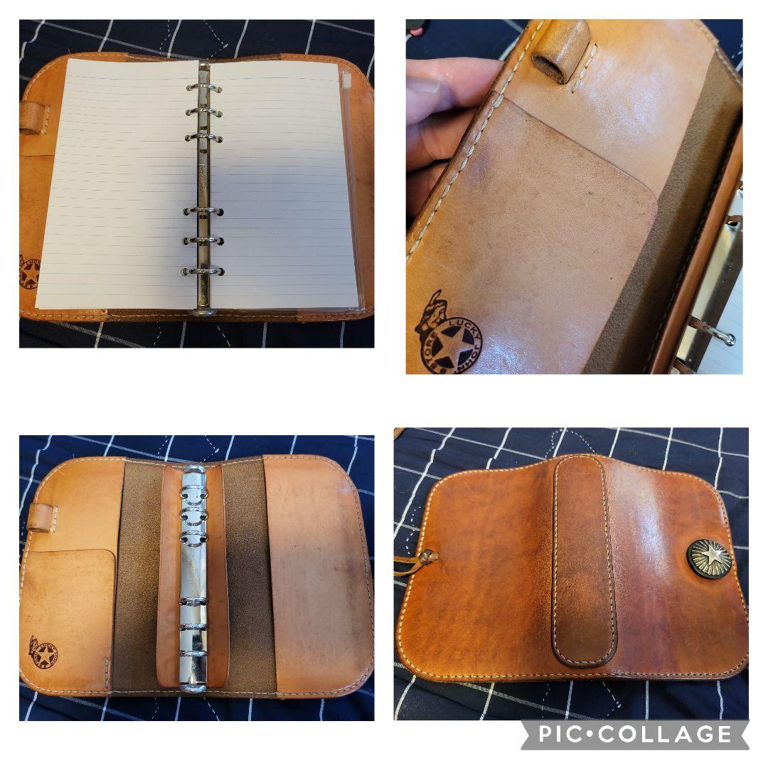 LUCKY JOHNラッキージョン システム手帳別注CONCHAコンチョ - メルカリ