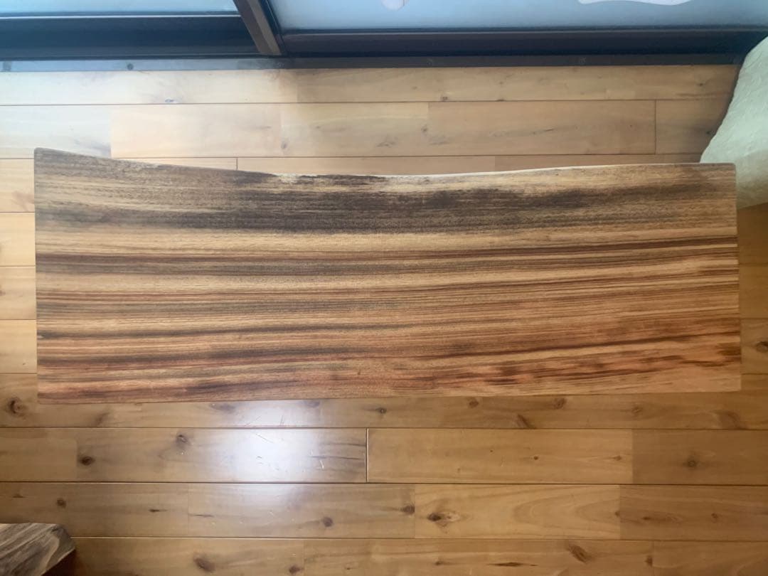 ☆リノ様専用☆勿体ないワイルド❣️楠一枚板厚約4㎝