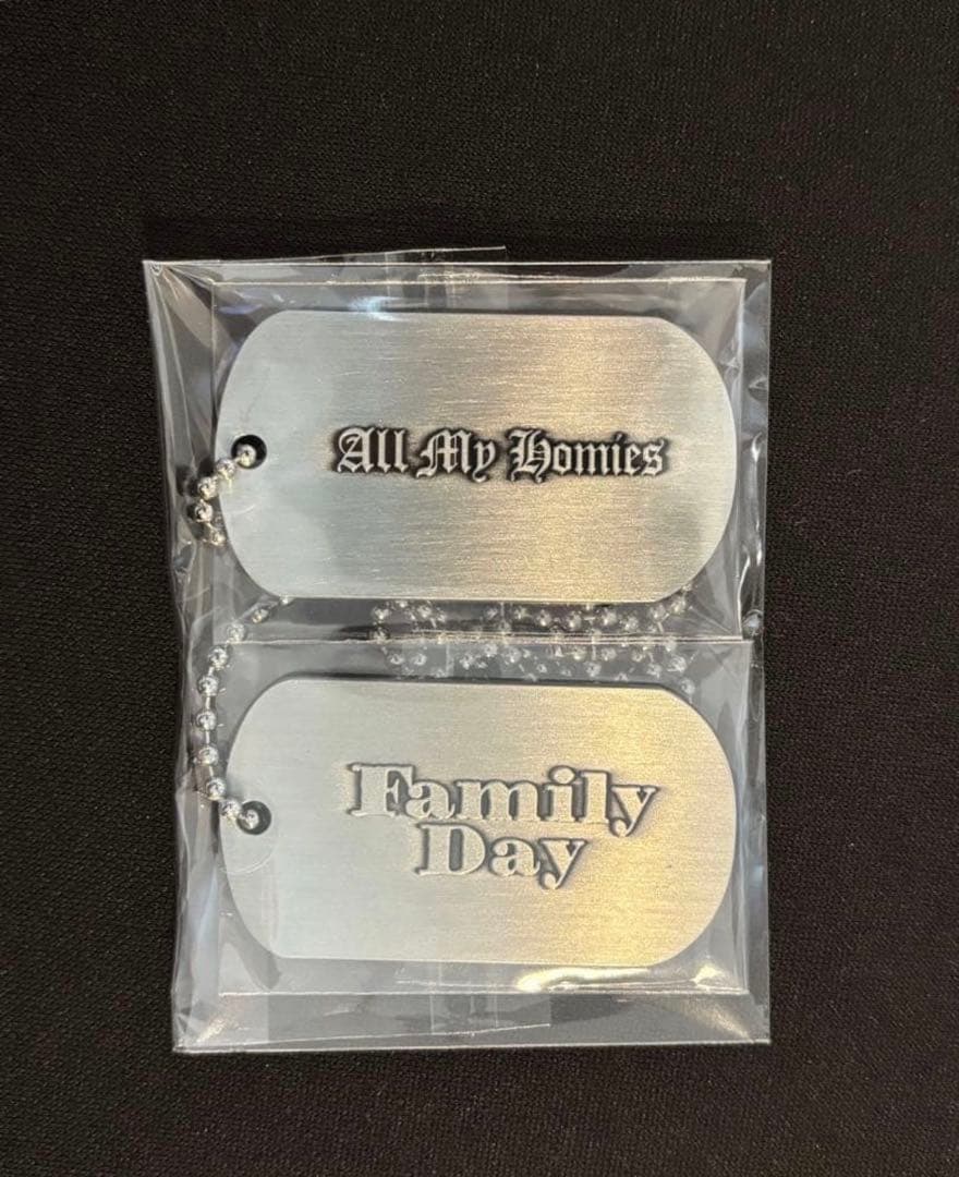 ドッグタグ All My Homies Family Day zorn - メルカリ