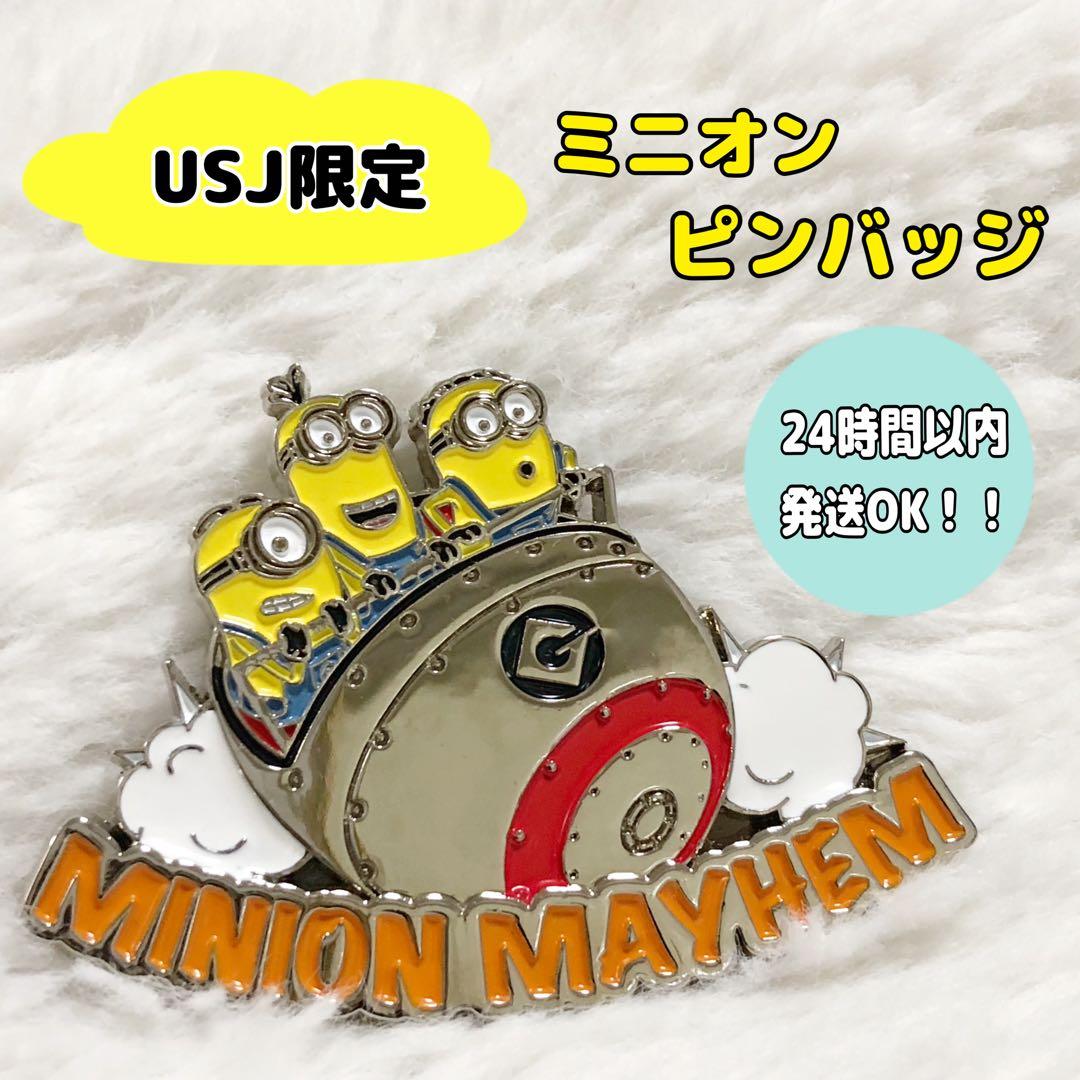 USJ ミニオン ピンバッジ ユニバ限定 ピンズ - メルカリ