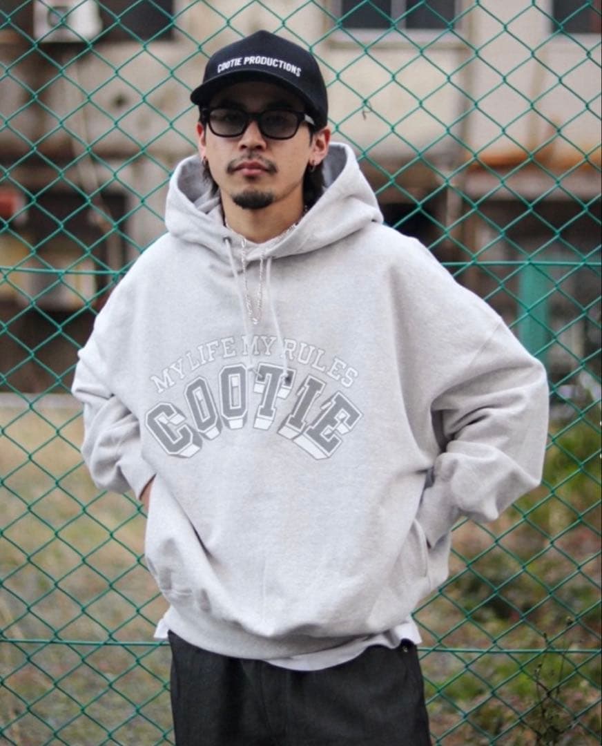 ELLEGARDEN 細美武士 愛用 クーティー cootie 同ロゴ パーカー - メルカリ