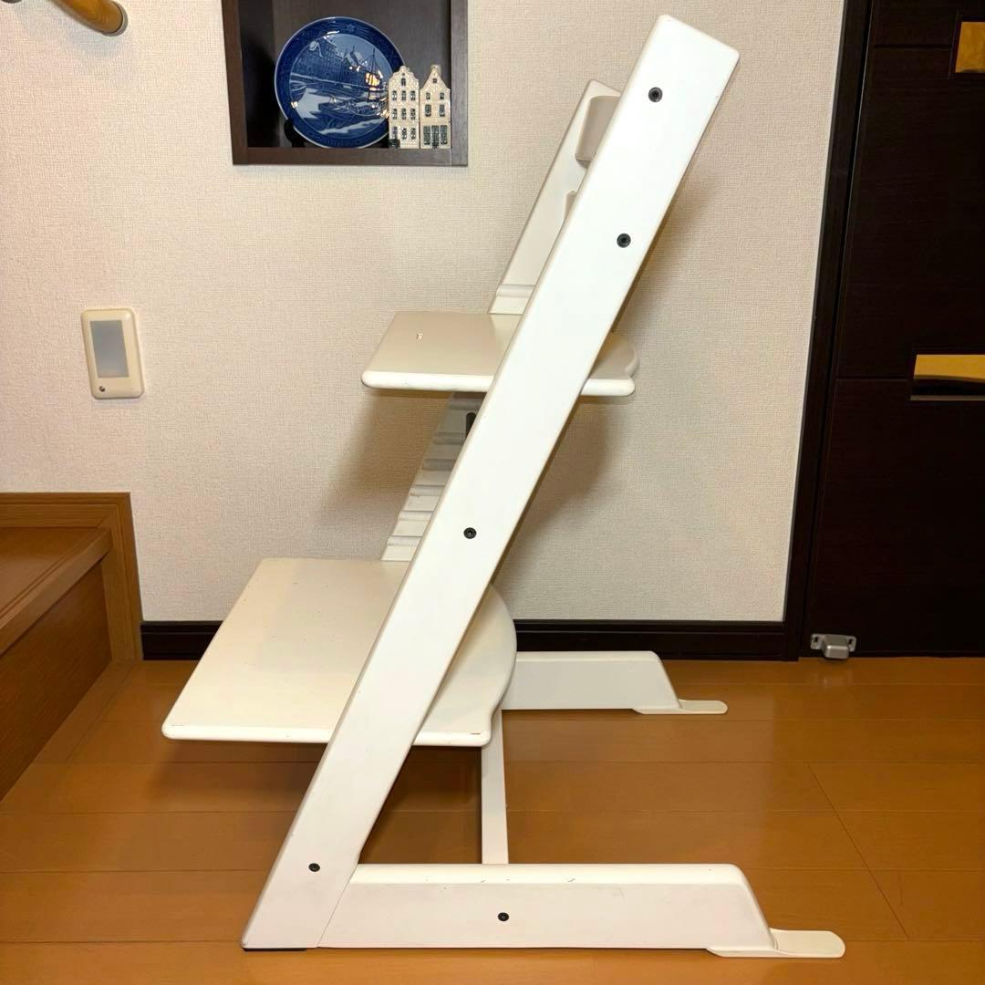 ストッケ STOKKE トリップトラップ ホワイト シリアルナンバー6 - メルカリ