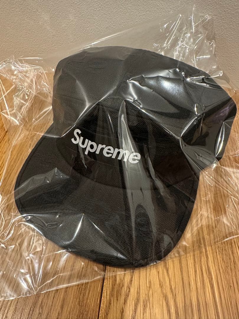 Supreme Jaguard Logo Denim Cap ブラック Supreme Jacquard Logos Denim Camp Cap (FW25) - $48