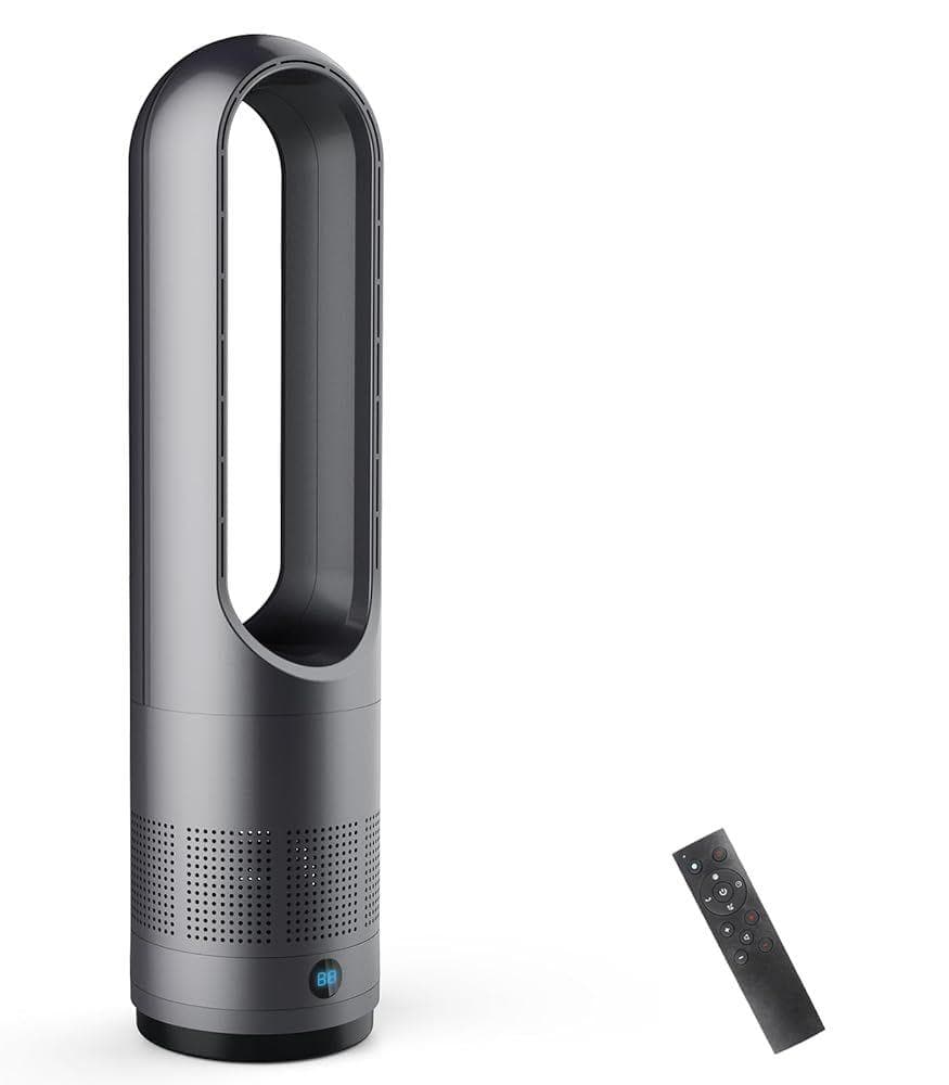 【冷暖両用＆羽根なし】 扇風機 タワーファン ファンヒーター スリム扇風機 Amazon | セラミックヒーター タワーファン ファンヒーター スリム