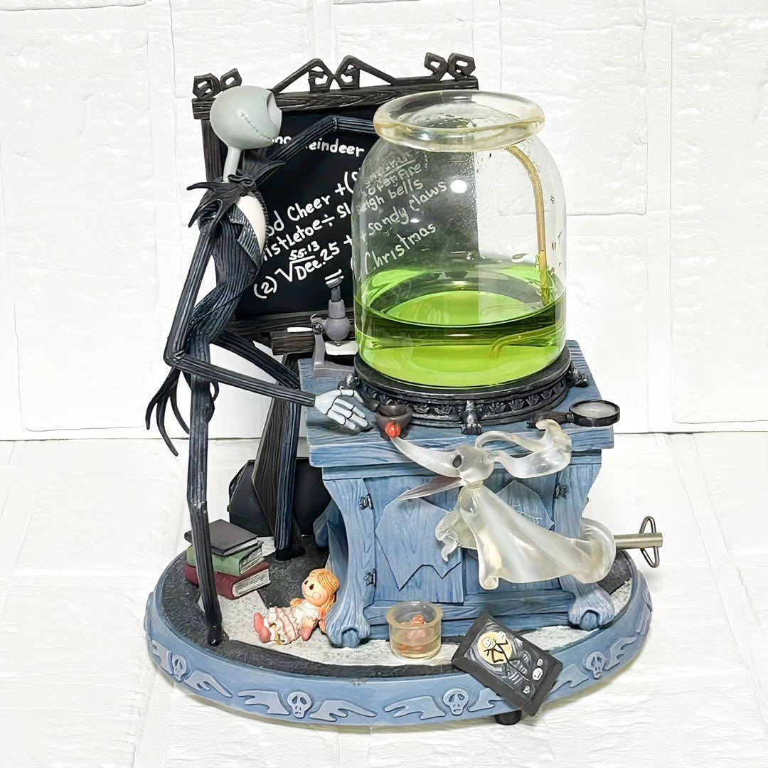 ディズニー　ナイトメアビフォアクリスマス　スノードーム　オブジェ ナイトメア・ビフォア・クリスマス スノードーム オルゴール 20年以上