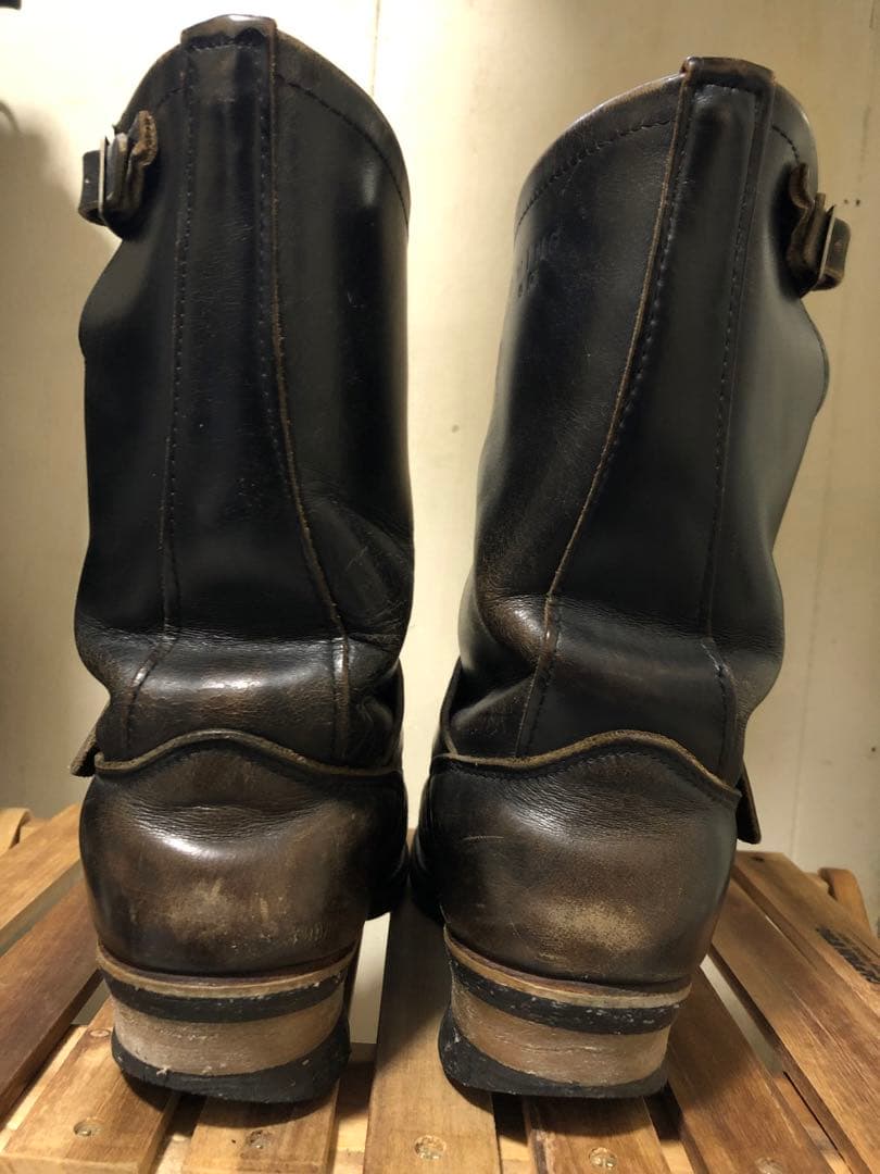 7.5D PT83 茶芯 90年 RED WINGエンジニア プリントタグ - メルカリ