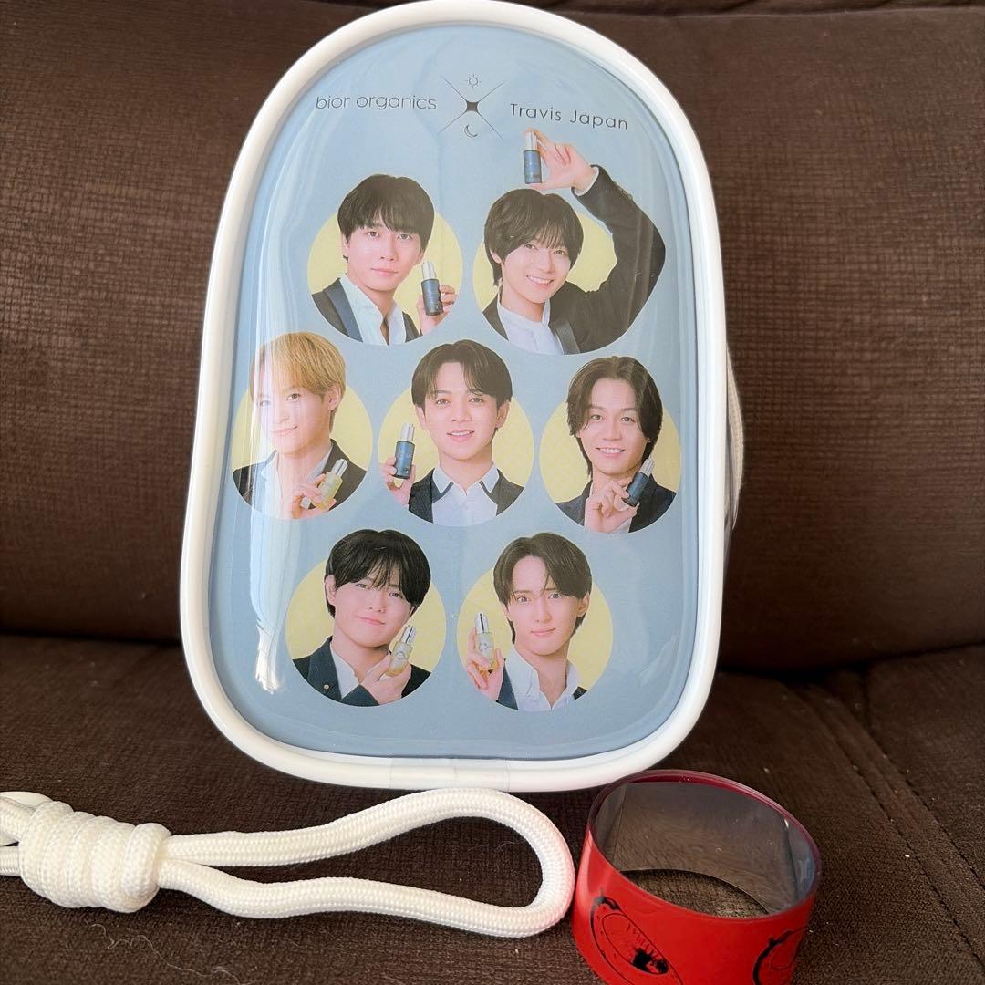 TravisJapan Bior organics ノベルティー ポーチ - メルカリ