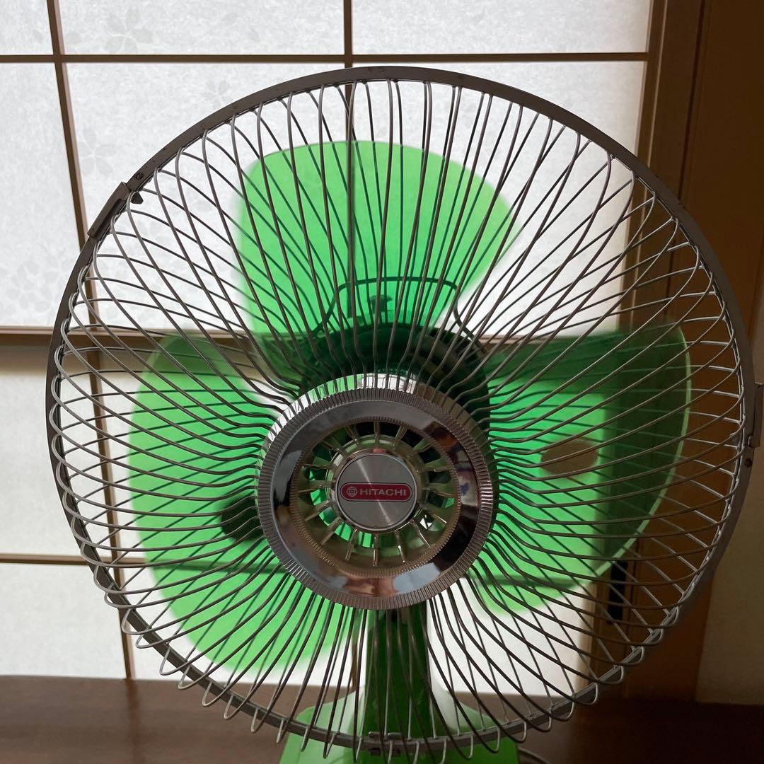 昭和レトロ 扇風機 日立 作動確認済 - メルカリ