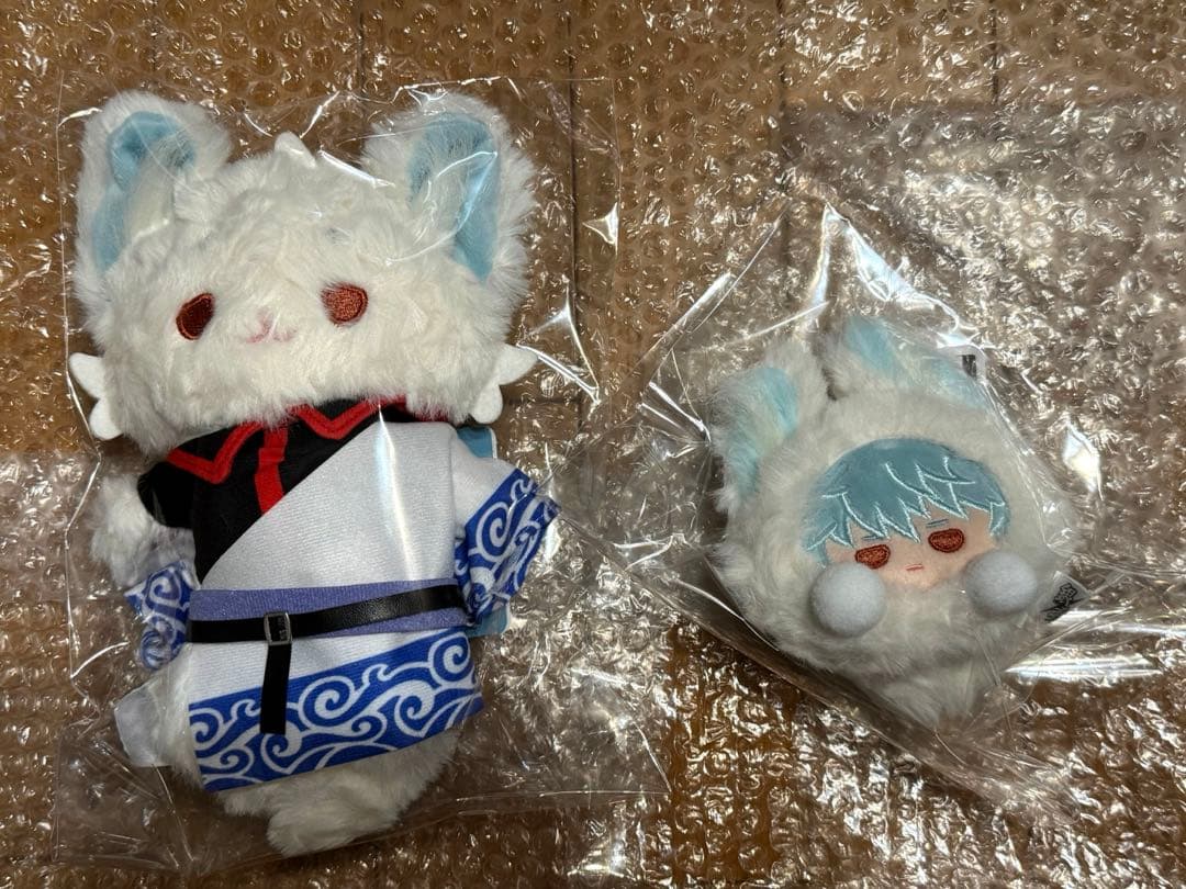 銀魂 万事屋ホテル 坂田銀時 モフフサ モフマロ ぬいぐるみ - メルカリ