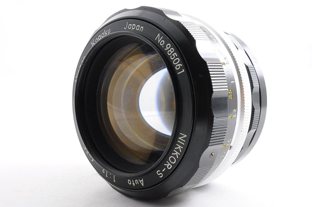 NIKON NIKKOR-S Auto 55mm F/1.2 レンズ @4531 ニッコールレンズのお話】Nikkor-S Auto 55mm F1.2のこと｜アキヤマカヲル