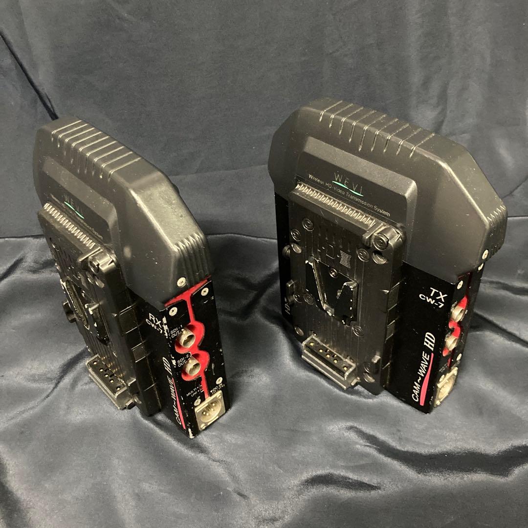 idx cw-7 送信機と受信機セット現状渡し CW-7 / ワイヤレスHDビデオ伝送システム【中古放送用・業務用 映像機器