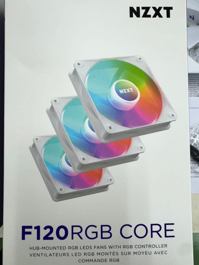 NZXT F120 RGB CORE 3個セット NZXT | F120 RGB Duo Triple Pack | Gaming PCs