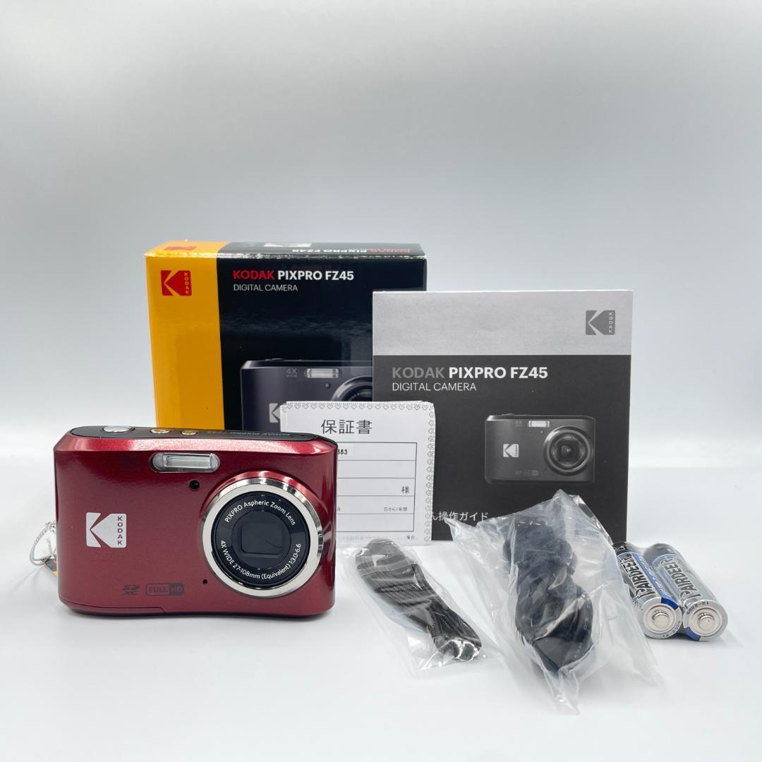 【ほぼ未使用品・転送特典無料あり・備品元箱付】KODAK PIXPRO FZ45 Amazon.com : Kodak PIXPRO FZ45 Digital Camera + Black Point