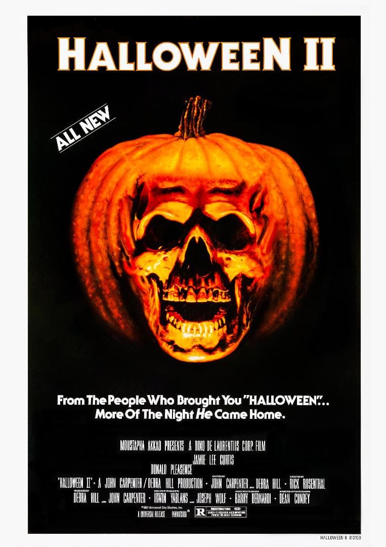 ☆ポスター『ハロウィンII』（Halloween II）1981年☆ - メルカリ